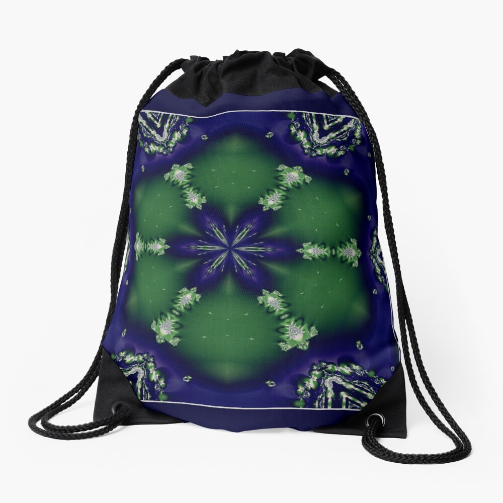 The Snowflake Shawl Drawstring Bag