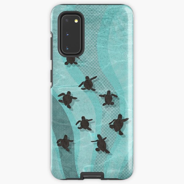 Loggerhead Sea Turtle Hatchlings Samsung Galaxy Tough Case