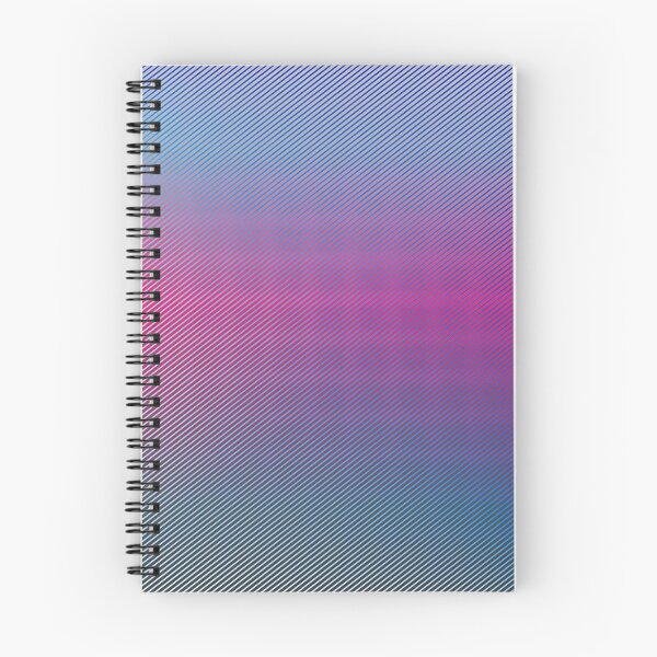 Item preview, Pink line abstract art with hot pink and blue gradient designed and sold by Shawlin Islam.