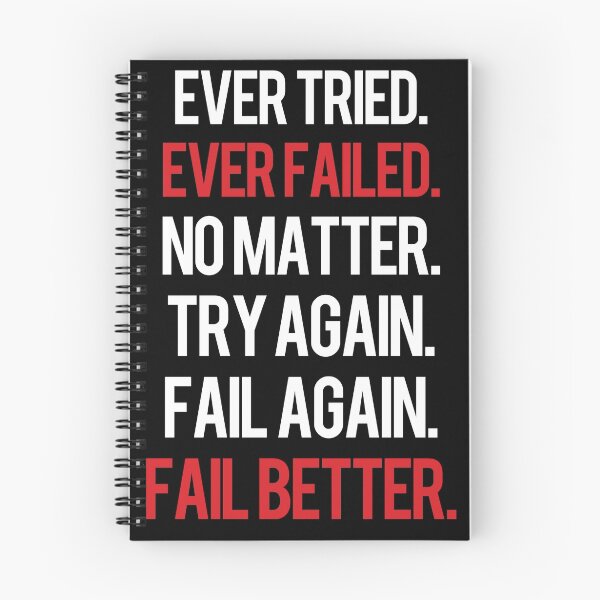 Item preview, Fail again. Fail better. designed and sold by Sara  Hassan.