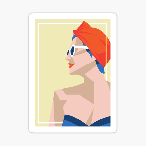 Item preview, A Sleeper`s Dream Woman Of Spring And Summer Art Deco Retro designed and sold by 108dragons.