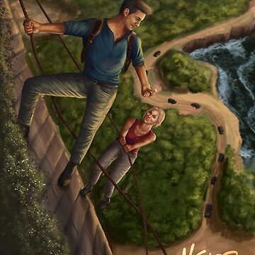 Uncharted 3 Nathan Drake Art Board Print by cirifionas