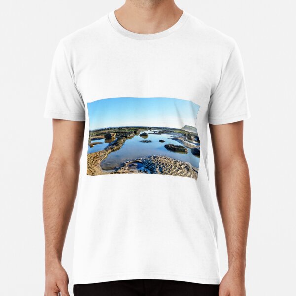Robin Hood's Bay At Low Tide Premium T-Shirt
