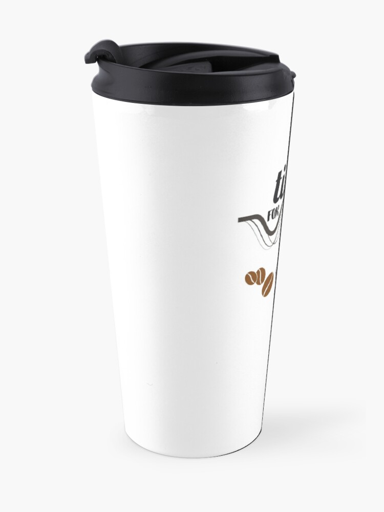 Alternate view of Morning Coffee Time V2 Unisex T-shirt Travel Mug