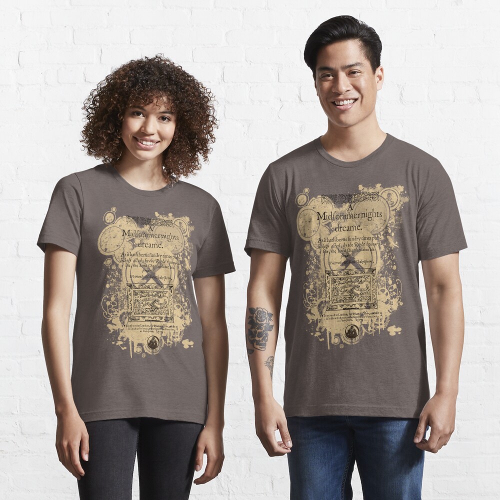 Shakespeare's A Midsummer Night's Dream Front Piece Essential T-Shirt