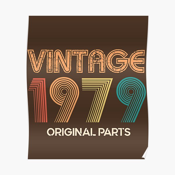 Poster Cadeau 50eme Anniversaire T Shirt Vintage 1969 Classique Pour Homme Par Rhonstoppable27 Redbubble