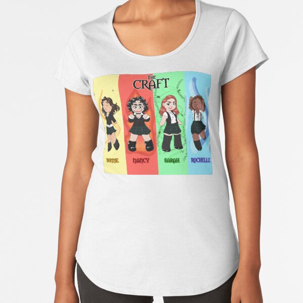Mahou Bishoujo No Craft Premium Scoop T-Shirt