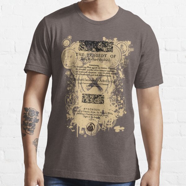 Shakespeare Richard III Quarto Front Piece Essential T-Shirt