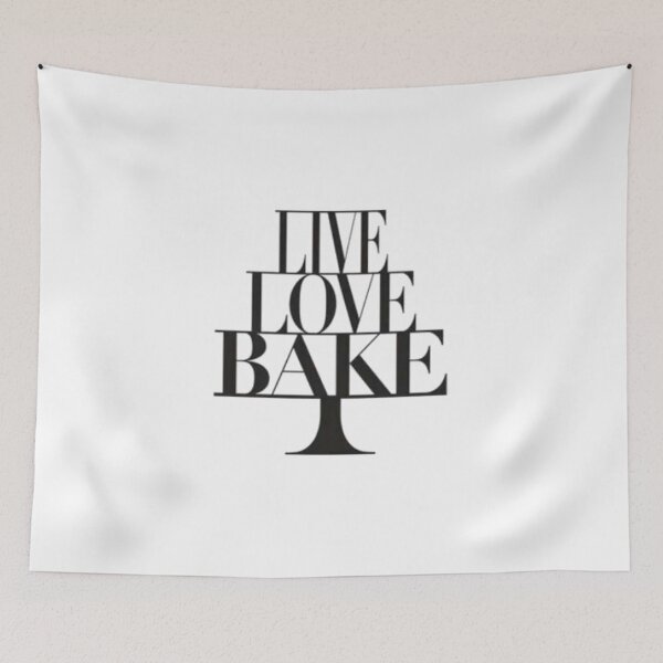 Item preview, Live. Love. Bake.  designed and sold by DoodleDashCollective.