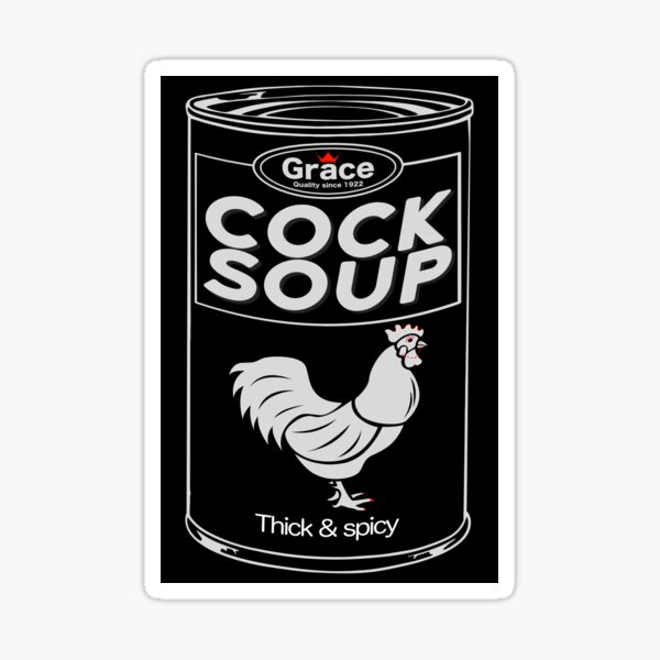 Cock Soup - Queer Pop Art Sticker