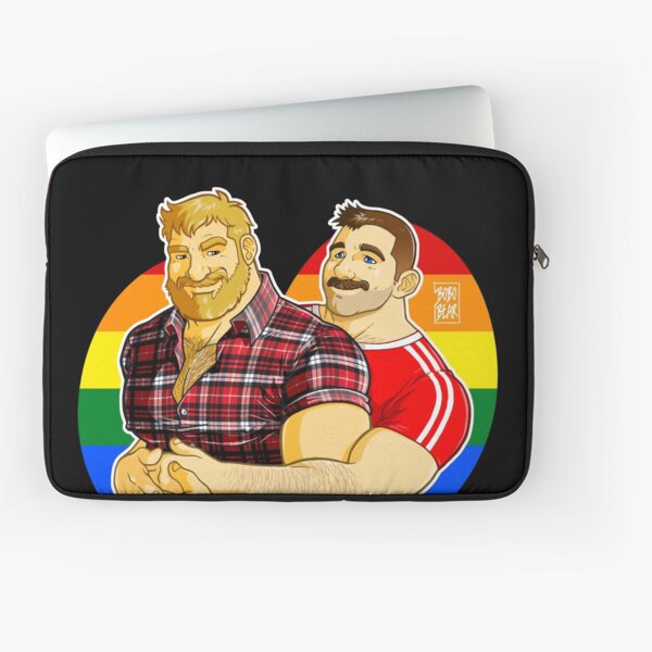 MIKE LIKES TOM - GAY PRIDE VERSION 1 Laptop Sleeve