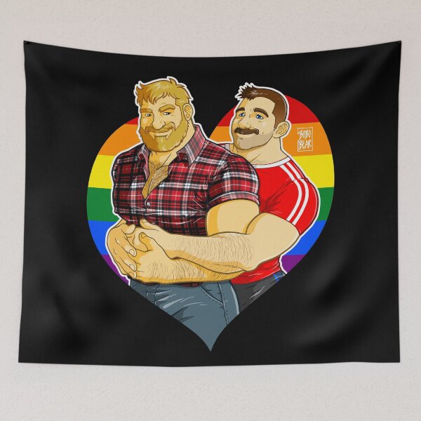 Item preview, MIKE LIKES TOM - GAY PRIDE VERSION 1 designed and sold by bobobear.