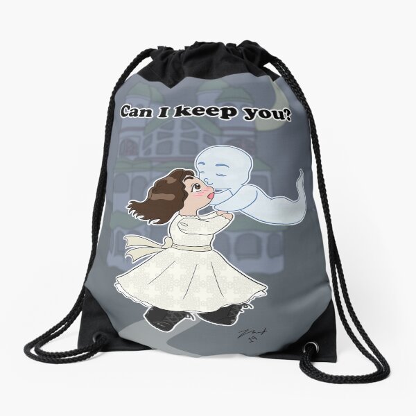 Can I Keep You? (Casper) Drawstring Bag