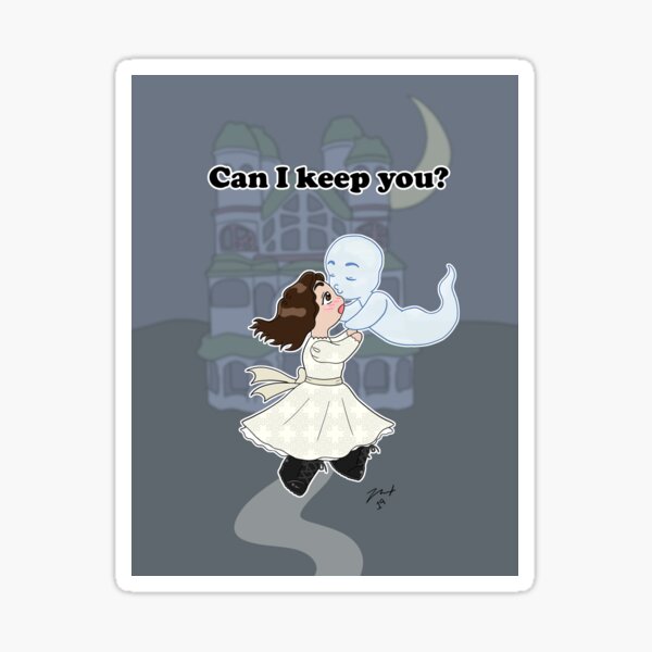 Item preview, Can I Keep You? (Casper) designed and sold by amimercury.