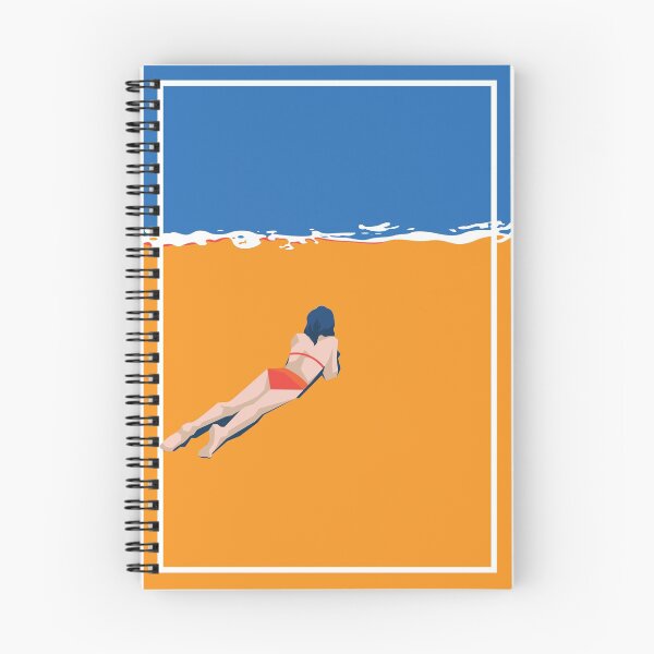 Item preview, A Sleeper`s Dream Summer Beach Lady Art Deco Retro designed and sold by 108dragons.