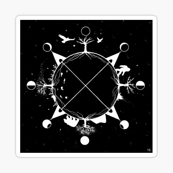 Item preview, "The Circle of Life" Illustration designed and sold by Tayler Schenkeveld.