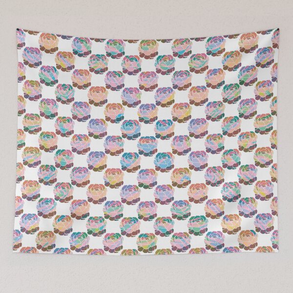 Item preview, Pastel Rainbow Desert Succulent Cactus Plants  designed and sold by infinitygrafix.