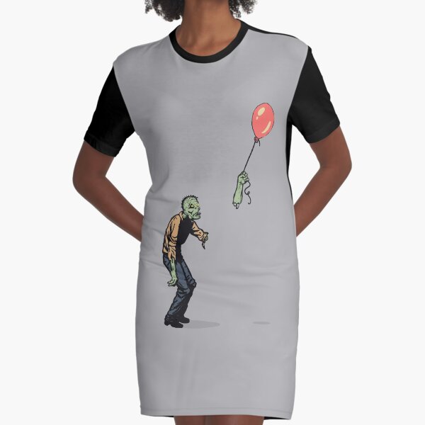 zombie Graphic T-Shirt Dress