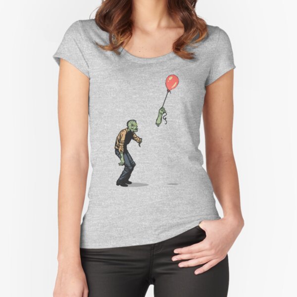 zombie Fitted Scoop T-Shirt