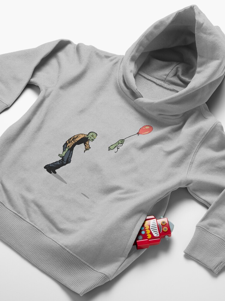Alternate view of zombie Toddler Pullover Hoodie
