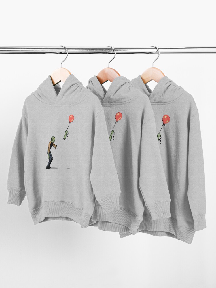 Alternate view of zombie Toddler Pullover Hoodie