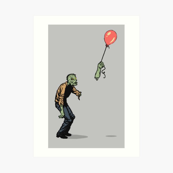 zombie Art Print