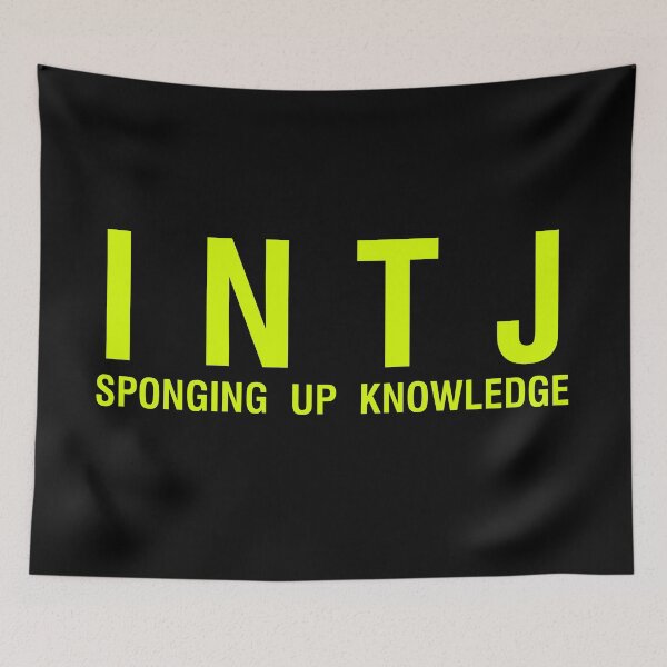Item preview, INTJ sponging up knowledge designed and sold by lowercasev.