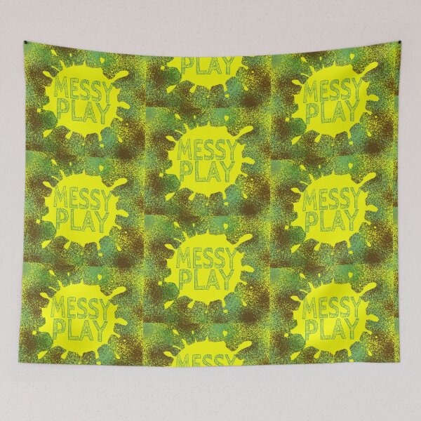 Item preview, messy play grass and mud splat designed and sold by TheBoyTeacher.