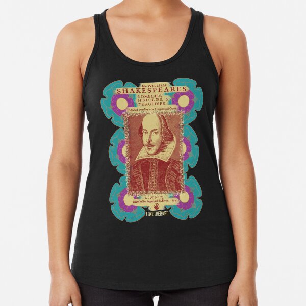 Shakespeare Tudor Flower Power Racerback Tank Top