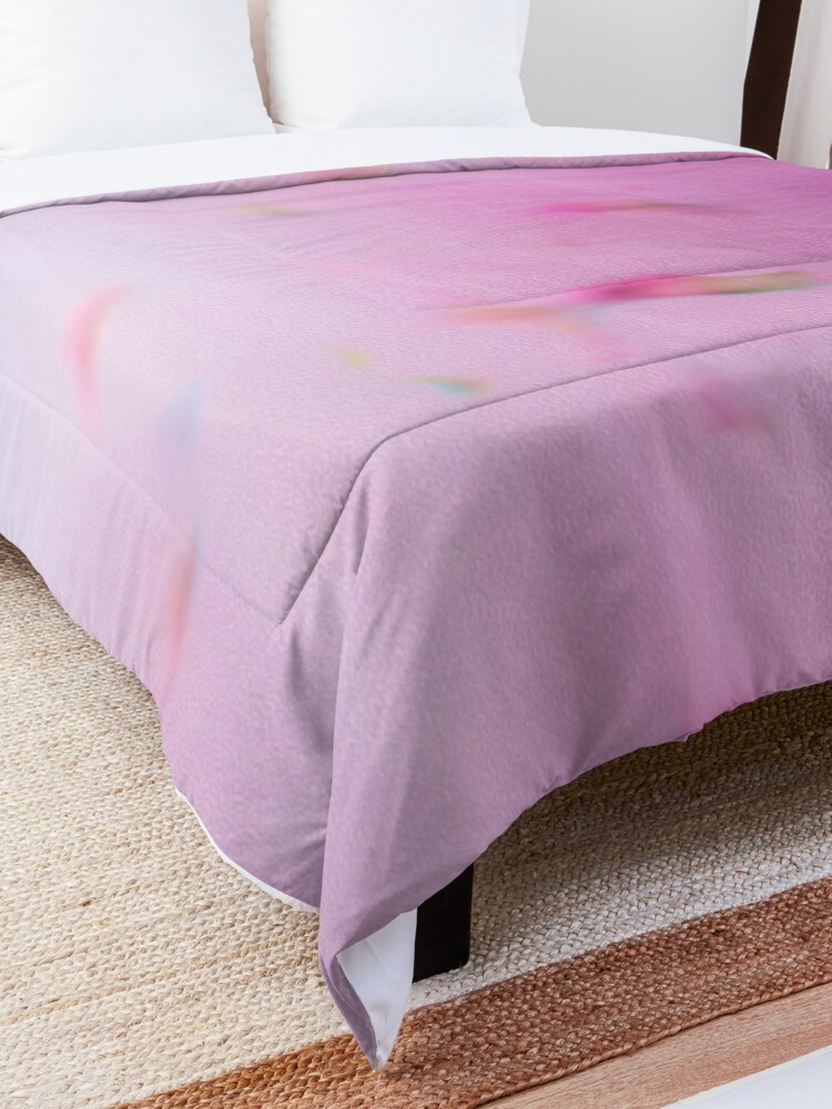 Alternate view of Watercolor Magnolia Comforter