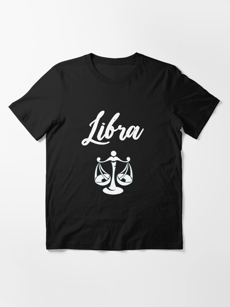 Thumbnail 2 of 7, Essential T-Shirt, Zodiac Sign Libra designed and sold by Michael Branco.