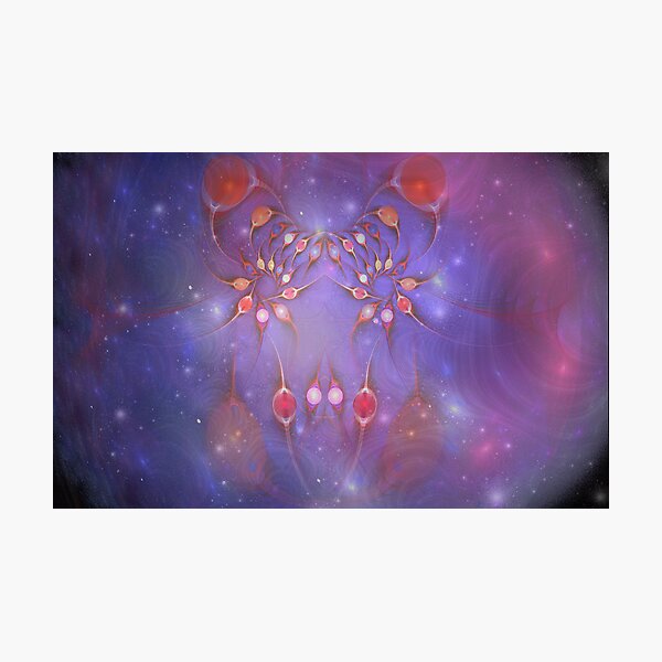 Ovaries- Good vs Evil in the Nebula Photographic Print