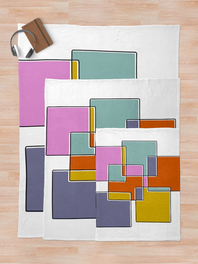 Thumbnail 5 of 6, Throw Blanket, Boxes designed and sold by EmblemThreads.