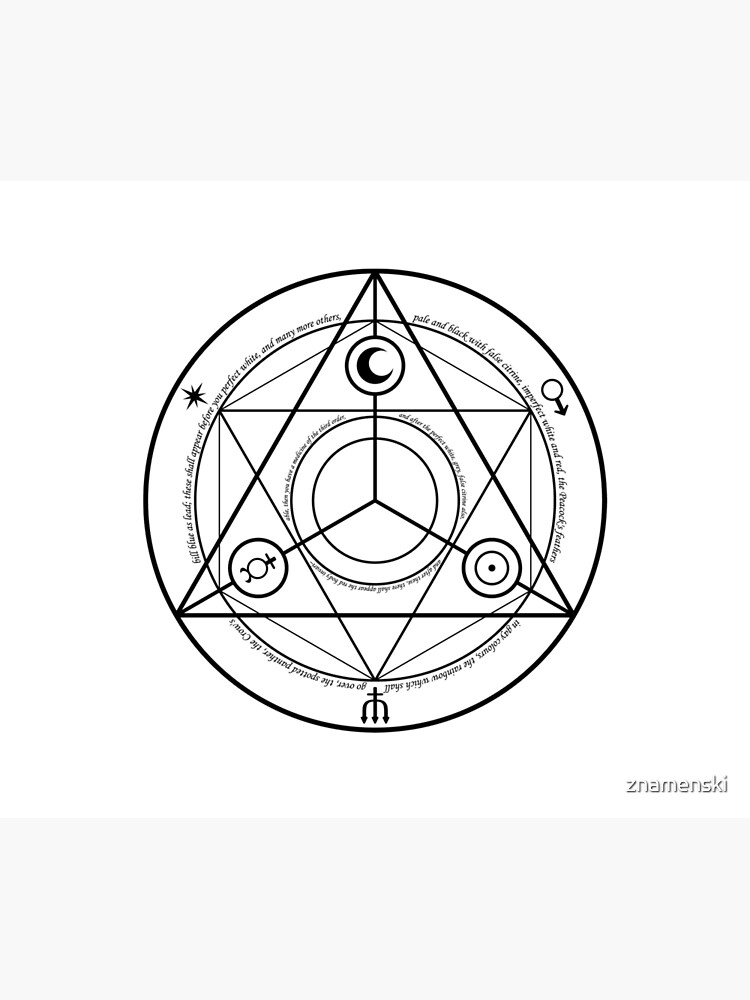 #Transmutation Circle #Sacred Geometry, #Alchemy Symbol, #Magic Symbol, Wicca, Übernatürliche Wesen by znamenski