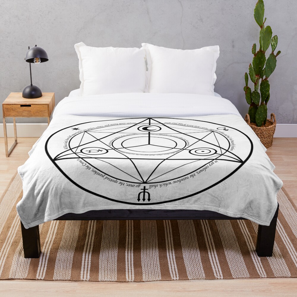 Alchemy Symbol,   ur,blanket_medium_bed,square,x1000