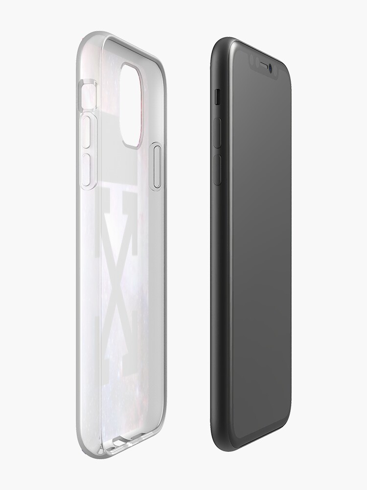 Coque iPhone « Cas de téléphone blanc cassé », par shxxk