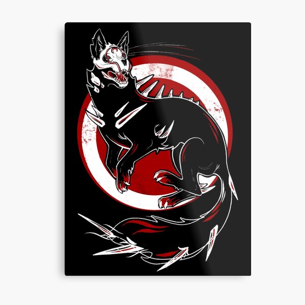 Rwby Grimm Metal Prints Redbubble