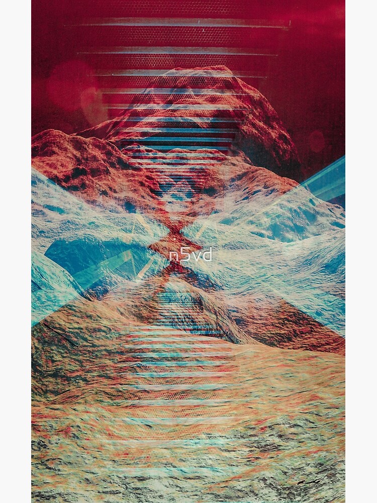 Disover Red Planet Premium Matte Vertical Poster