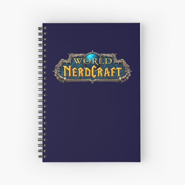 Vista previa del artículo con la obra «Mundo de NerdCraft», diseñado y vendido por Sketchfiles.