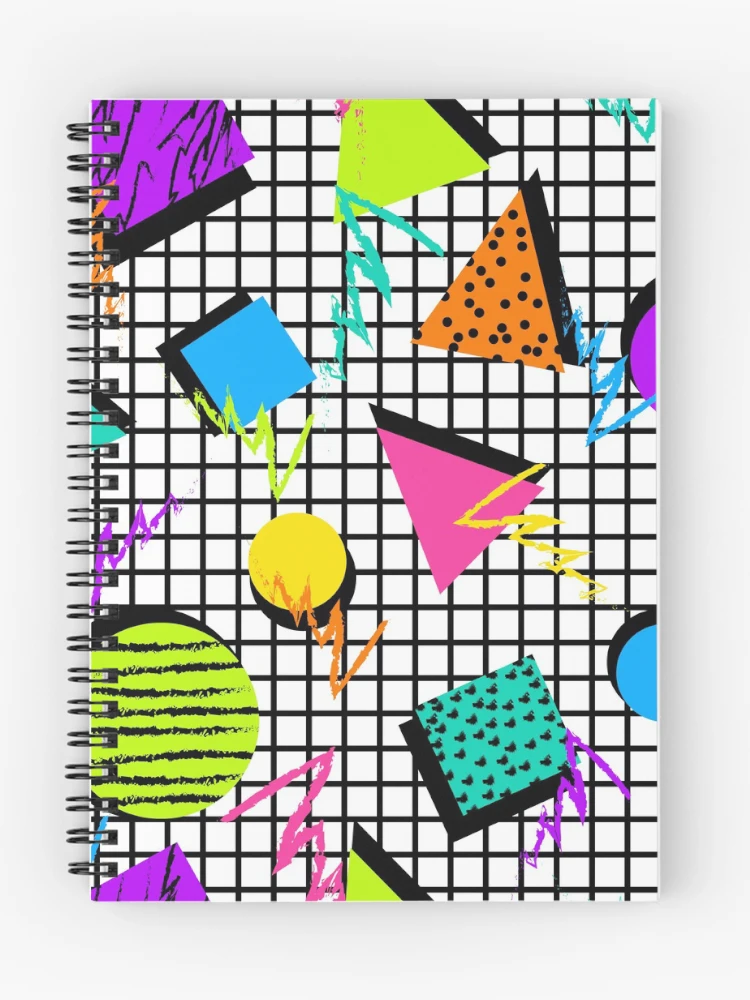 Thumbnail 1 of 3, Journal, '80s Rocker Geometric Print designed and sold by MMPlastic.