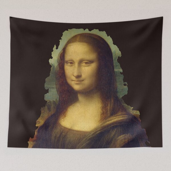 Item preview, Mona Lisa Distressed Cutout designed and sold by Dator.