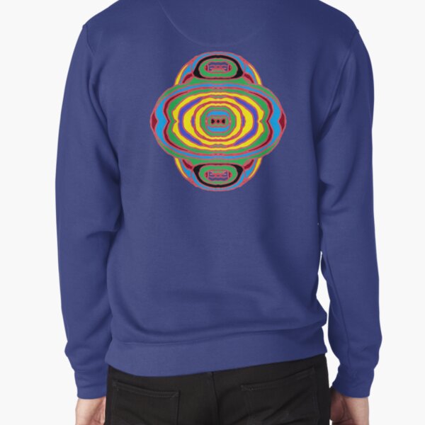 #Playmat, #Circle - #2D #shape Pullover Sweatshirt