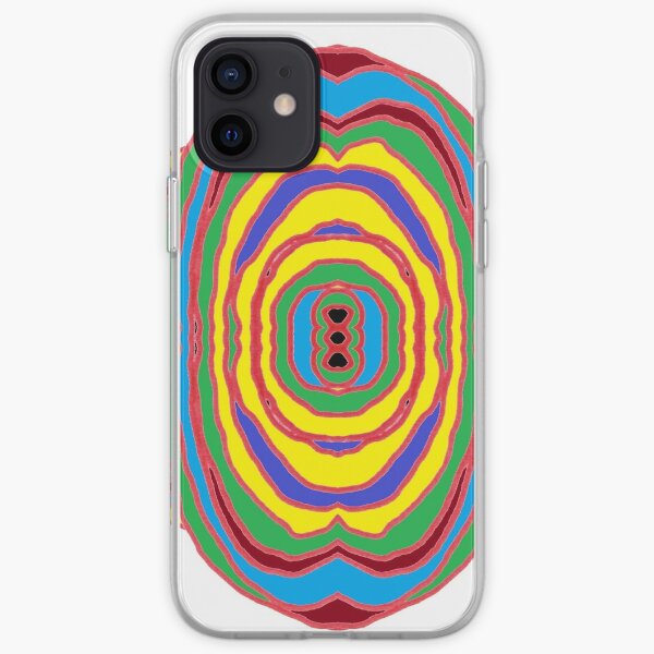 #Playmat #Psychedelic #Art #PsychedelicArt Psychedelic Colors iPhone Soft Case