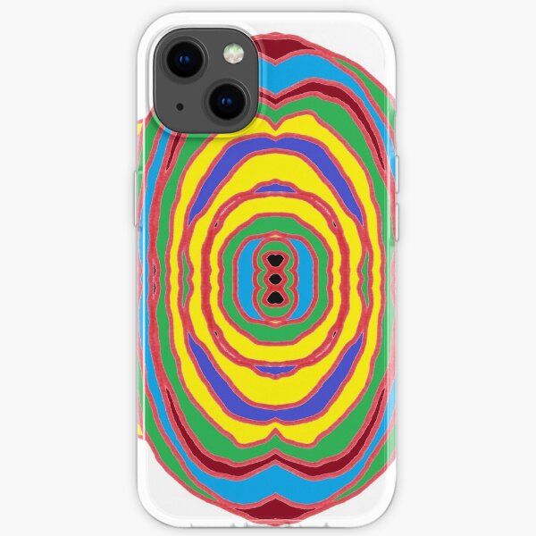 #Playmat #Psychedelic #Art #PsychedelicArt Psychedelic Colors iPhone Soft Case