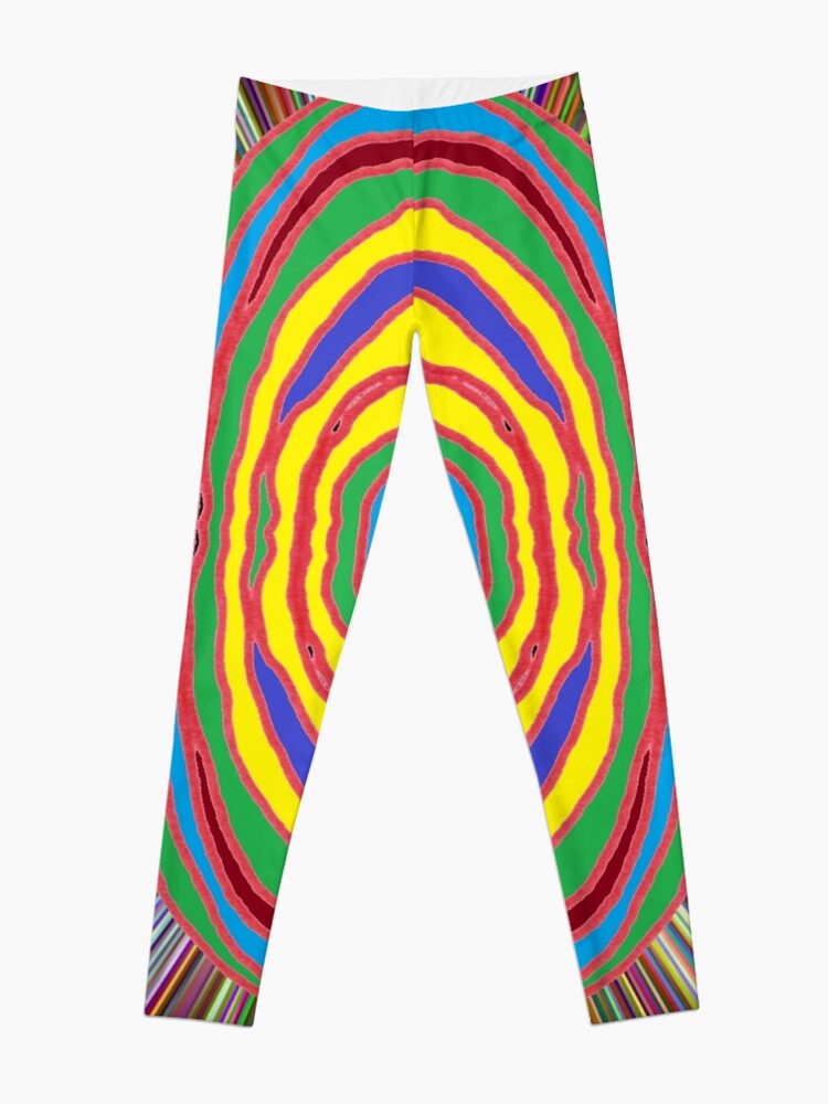 Alternate view of #Psychedelic #Art #PsychedelicArt #PsychedelicColors Leggings