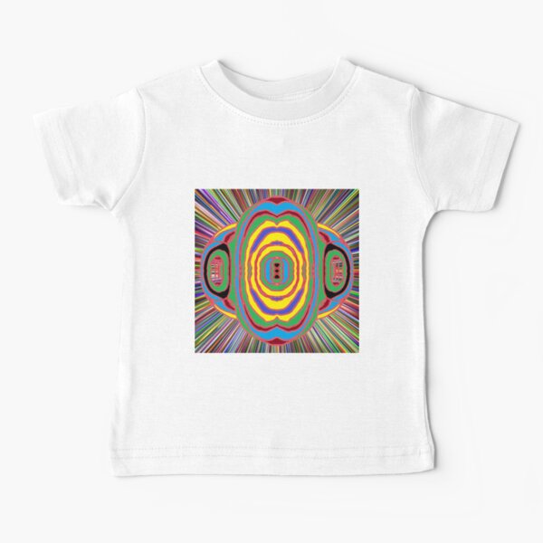 #Psychedelic #Art #PsychedelicArt #PsychedelicColors Baby T-Shirt