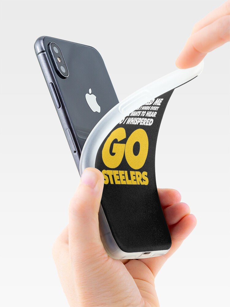 Two Words every girl wants to hear, Go Steelers Sticker for Sale by elhefe