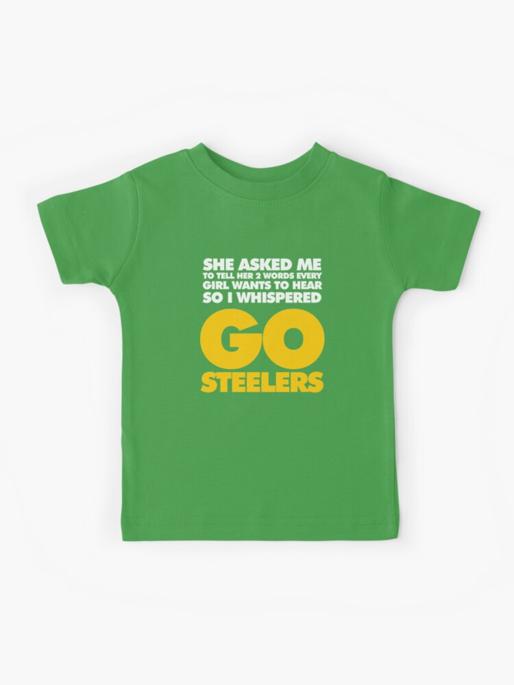 Toddler Gold/Black Pittsburgh Steelers Logo T-Shirt Size: 2T