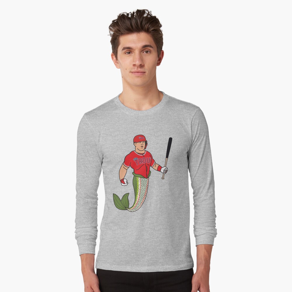 Mike as an actual Trout Kids T-Shirt for Sale by StickyHenderson