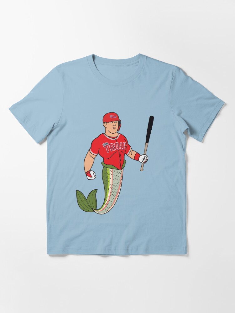 Mike as an actual Trout Kids T-Shirt for Sale by StickyHenderson